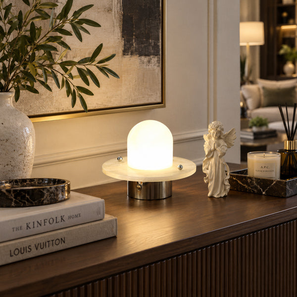 Aderune Alabaster Table Lamp 4