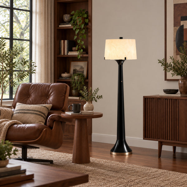 Aelvorn Alabaster Floor Lamp 2