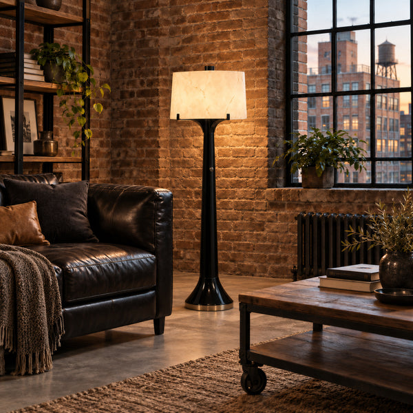 Aelvorn Alabaster Floor Lamp 4