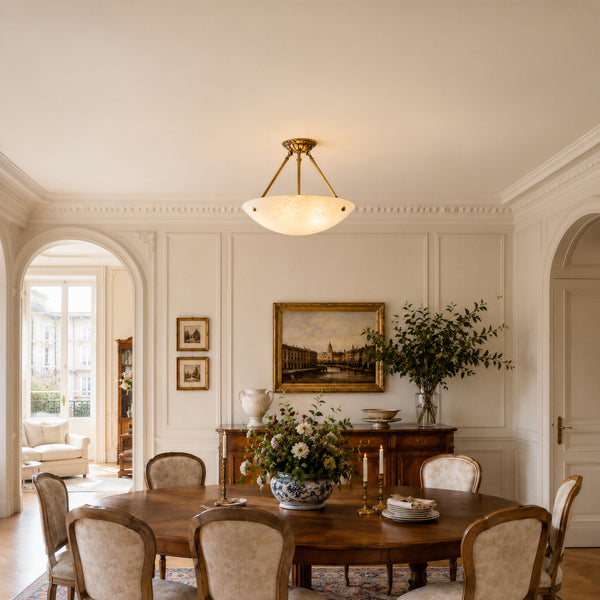 Aldevryn Alabaster Ceiling Light 2