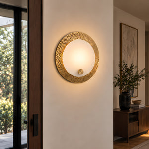Ardeven Alabaster Halo Wall Light 4