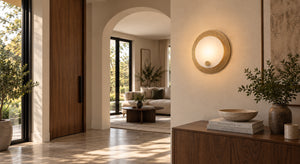 Ardeven Alabaster Halo Wall Light 7