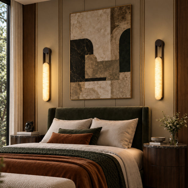 Arelvorn Alabaster Wall Light 11