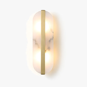 Aurenel Alabaster Capsule Wall Light 1