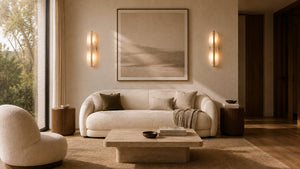 Aurenel Alabaster Capsule Wall Light 5
