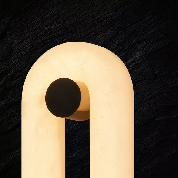 Avenoril Alabaster Oval Wall Light 10