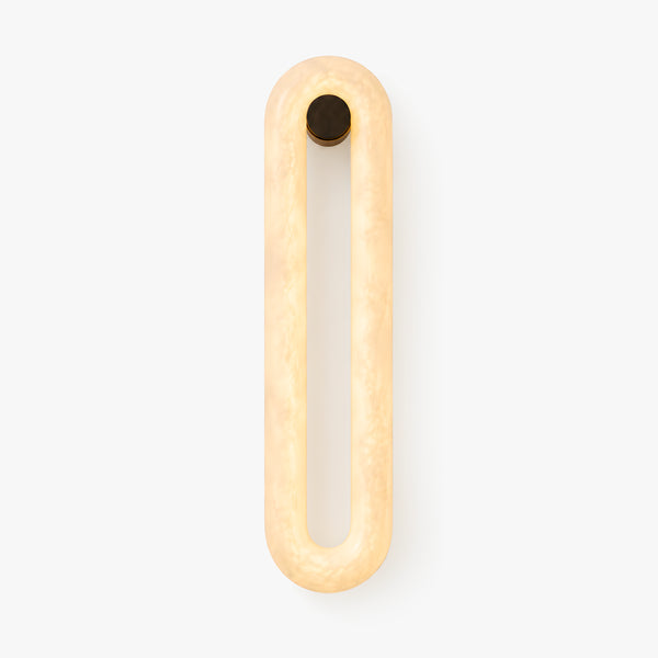 Avenoril Alabaster Oval Wall Light 2