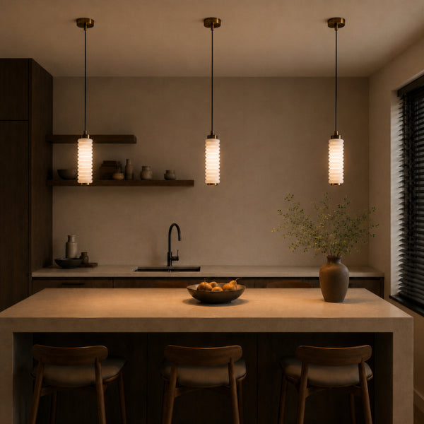 Averciel Alabaster Pendant Light 9