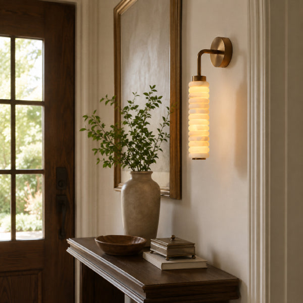 Averciel Alabaster Wall Light 4