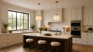 Averis Alabaster Globe Pendant Light 10
