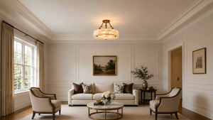 Bastrell Alabaster Ceiling Light 1