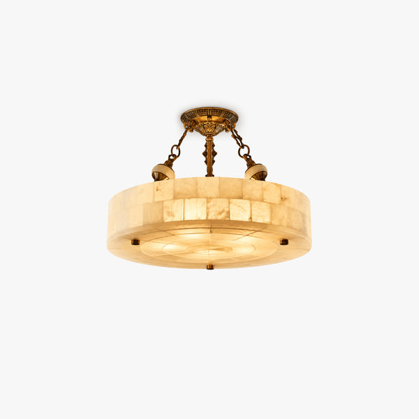Bastrell Alabaster Ceiling Light 7