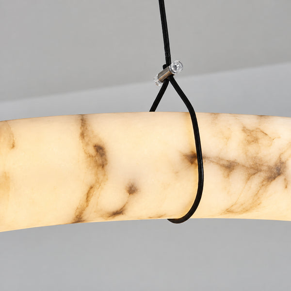Branor Alabaster Ring Chandelier 11