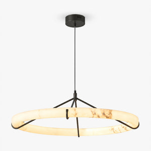 Branor Alabaster Ring Pendant Light 5