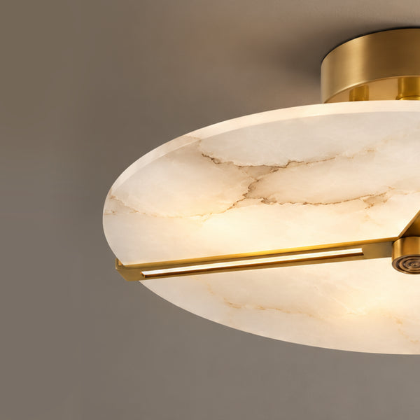 Caelvern Alabaster Ceiling Light 15