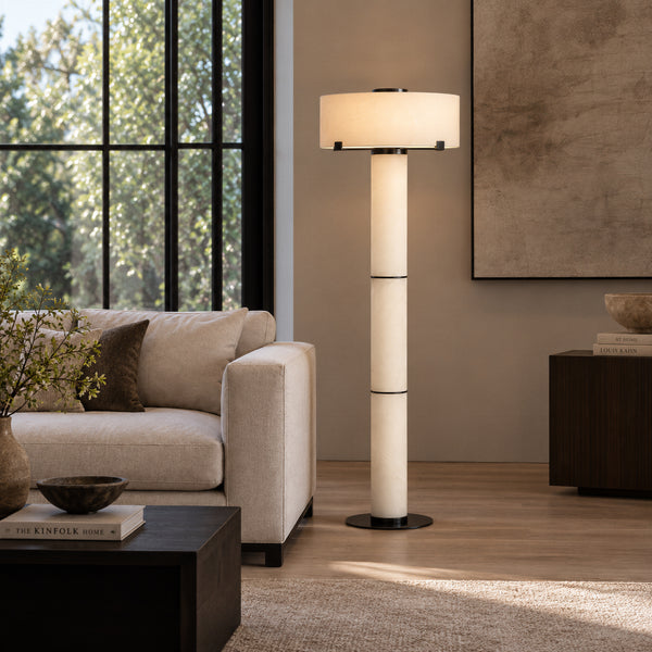 Caelvero Alabaster Floor Lamp 2