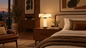 Caelvero Alabaster Table Lamp 4
