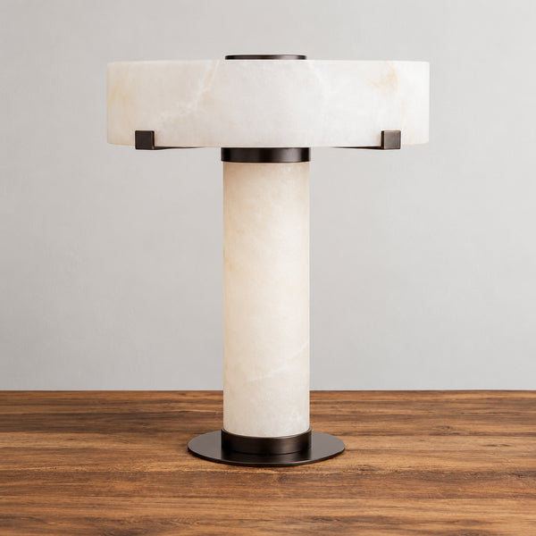 Caelvero Alabaster Table Lamp 9