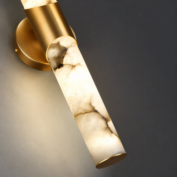 Caelvren Alabaster Wall Light 18