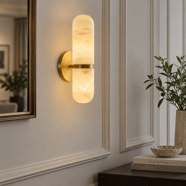 Caldrien Alabaster Wall Light 1