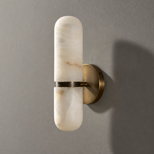 Caldrien Alabaster Wall Light 14