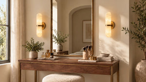 Caldrien Alabaster Wall Light 7