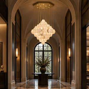 Calivren Alabaster Cascade Chandelier 2