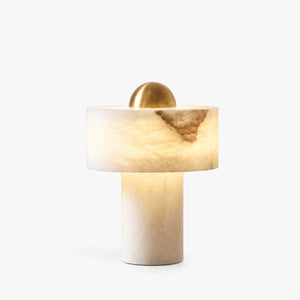 Calvoryn Alabaster Table Lamp 8