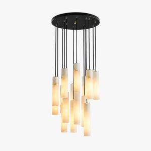Cavorune Alabaster Cluster Chandelier 16