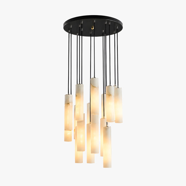 Cavorune Alabaster Cluster Chandelier 16