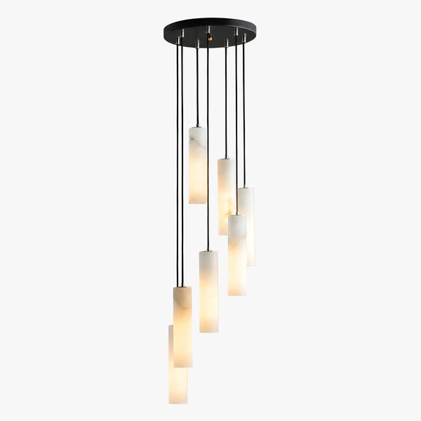 Cavorune Alabaster Cluster Chandelier 5