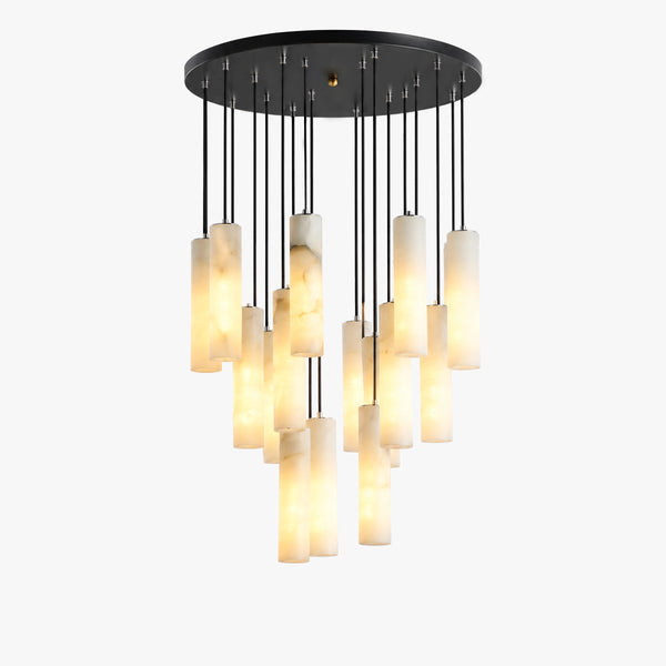 Cavorune Alabaster Cluster Chandelier 6