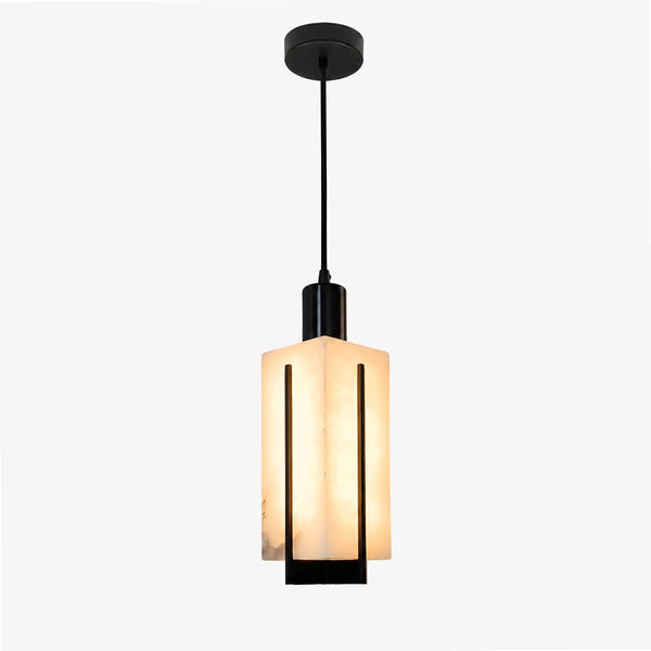 Cavrena Alabaster Lantern Pendant Light 1