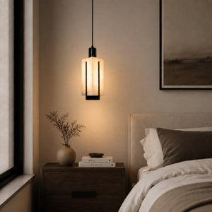 Cavrena Alabaster Lantern Pendant Light 5