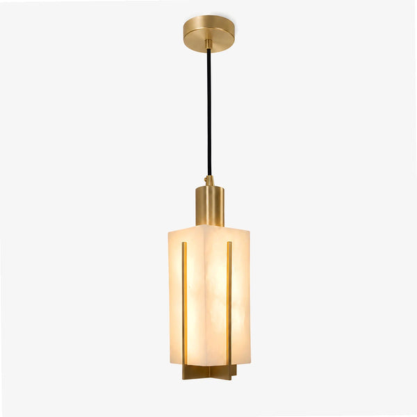 Cavrena Alabaster Lantern Pendant Light 9