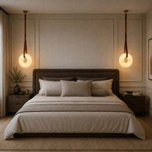 Cazrel Alabaster Ring Pendant Light 1