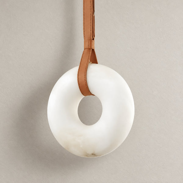 Cazrel Alabaster Ring Pendant Light 2