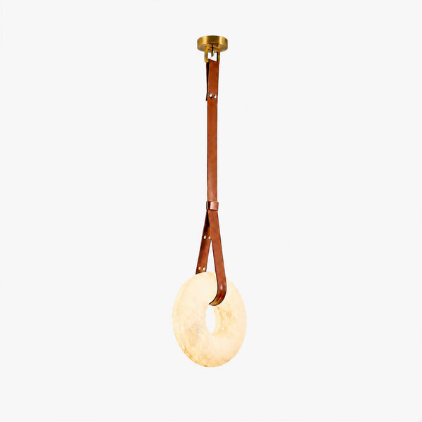 Cazrel Alabaster Ring Pendant Light 7