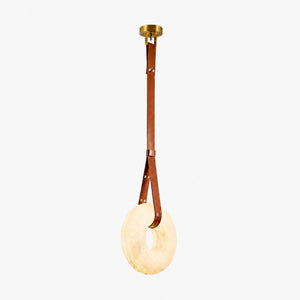 Cazrel Alabaster Ring Pendant Light 8