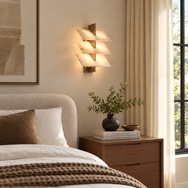 Celdrivan Alabaster Wall Light 1