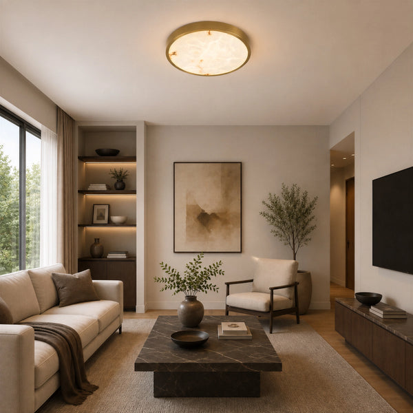 Cerlovan Round Ceiling Light 3