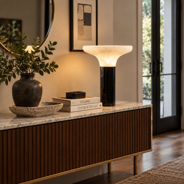 Creluno Alabaster Table Lamp 4