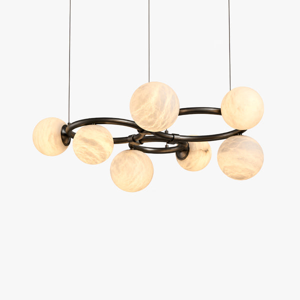 Cyravyn Alabaster Chandelier 9