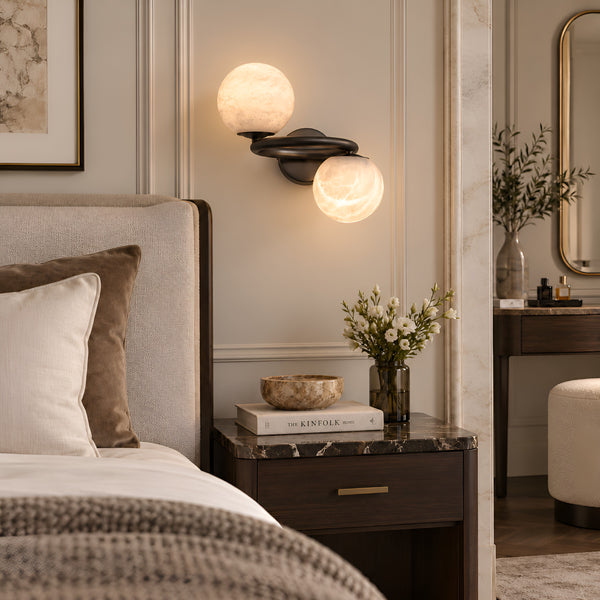 Cyravyn Alabaster Wall Light 4