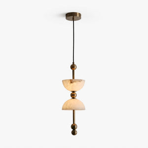 Dovric Alabaster Totem Pendant Light 8