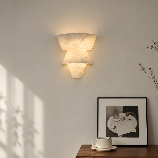 Elarvon Alabaster Wall Lamp 3