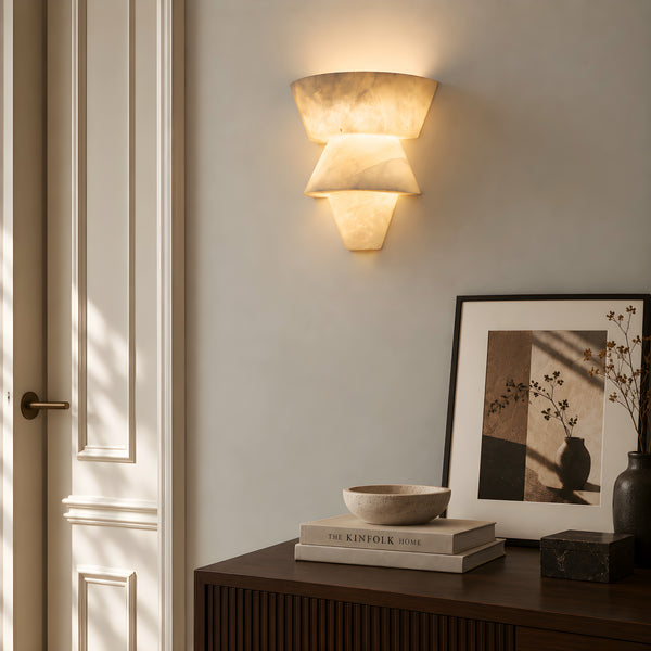 Elarvon Alabaster Wall Lamp 6