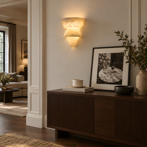Elarvon Alabaster Wall Lamp 7