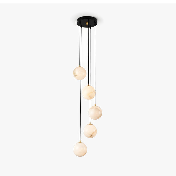 Elavurne Alabaster Cascade Chandelier 10