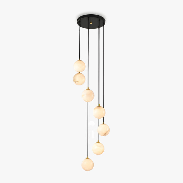 Elavurne Alabaster Cascade Chandelier 11